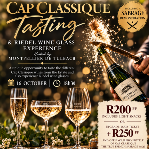 ChatGPT Image Sep 30, 2026, 09_54_34 PM Montpellier CC Tasting & Riedel Glass Experience - 16 October (Plus a bottle to Sabrage)