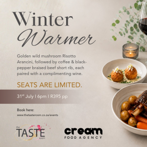 Winter Warmer Menu - 31 July
